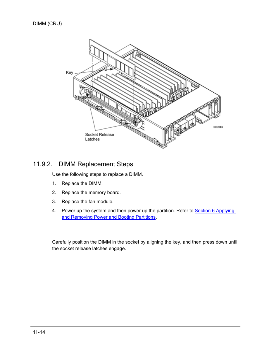 Dimm replacement steps | NEC ExpressA1160 User Manual | Page 210 / 252