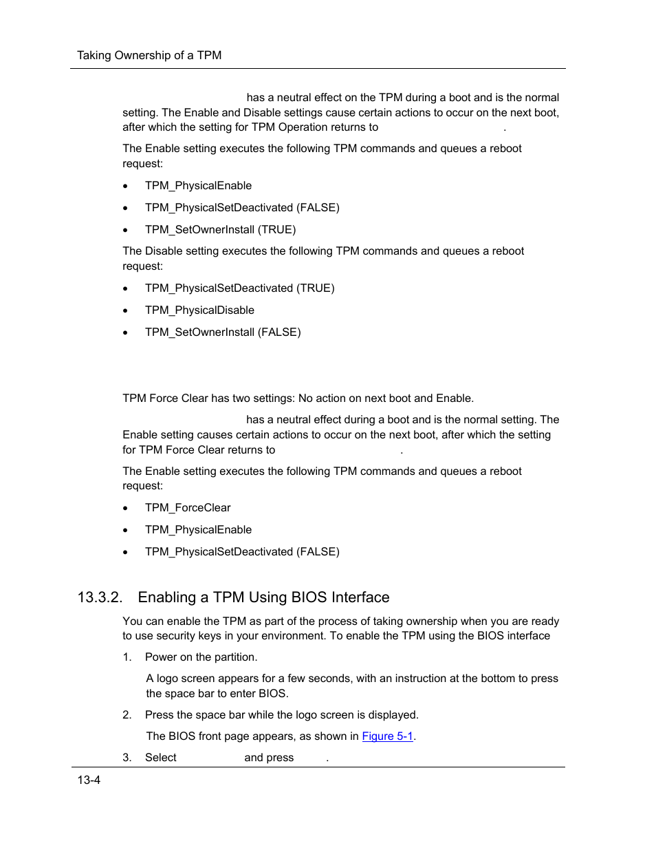 Enabling a tpm using bios interface | NEC ExpressA1160 User Manual | Page 246 / 252