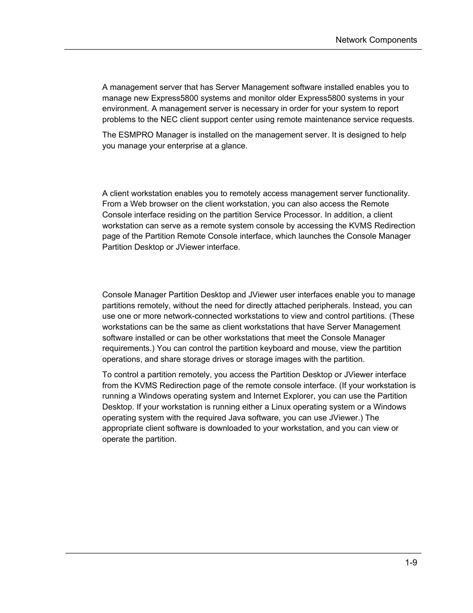 NEC ExpressA1160 User Manual | Page 31 / 252