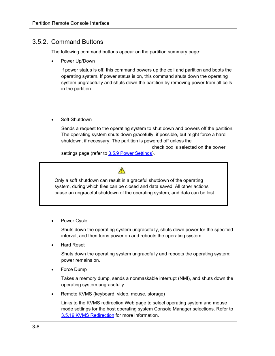 Command buttons, Caution | NEC ExpressA1160 User Manual | Page 50 / 252