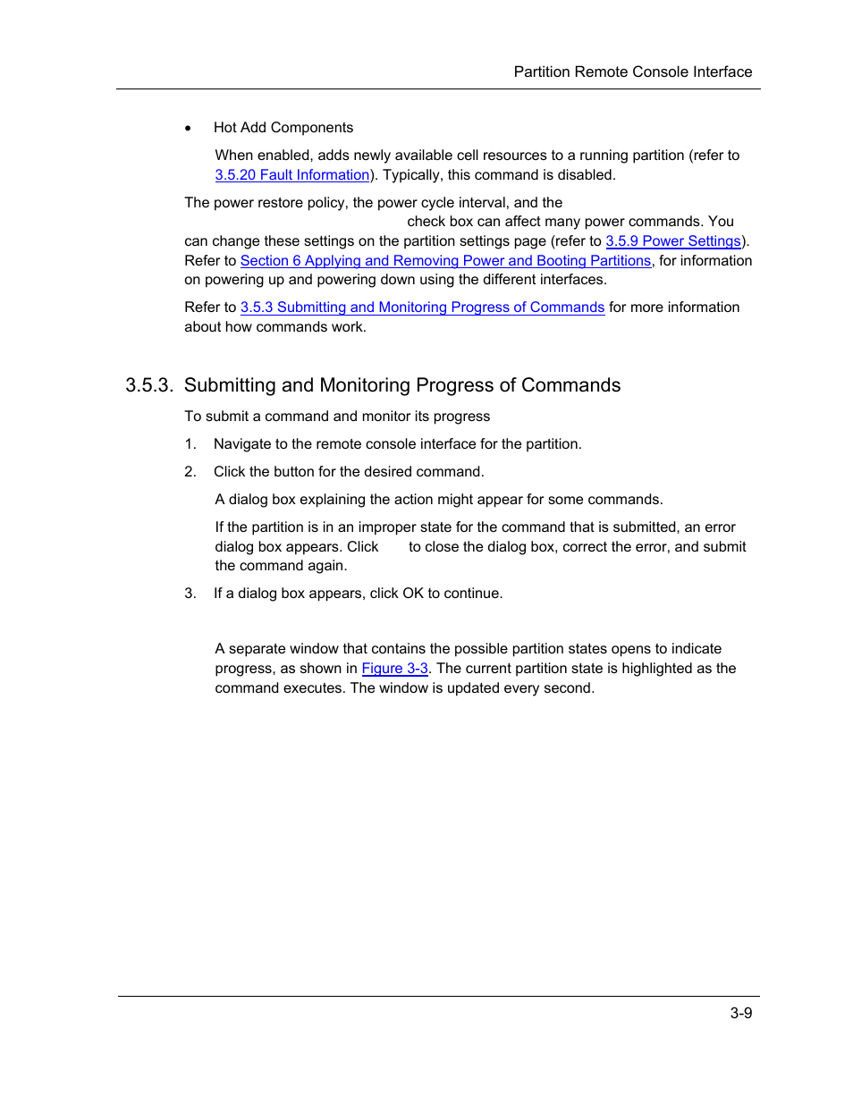 Submitting and monitoring progress of commands | NEC ExpressA1160 User Manual | Page 51 / 252