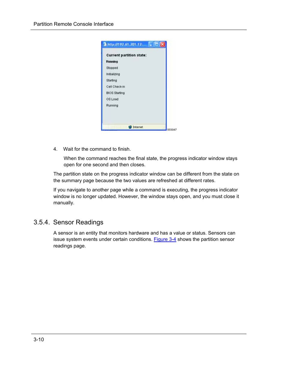 Sensor readings | NEC ExpressA1160 User Manual | Page 52 / 252