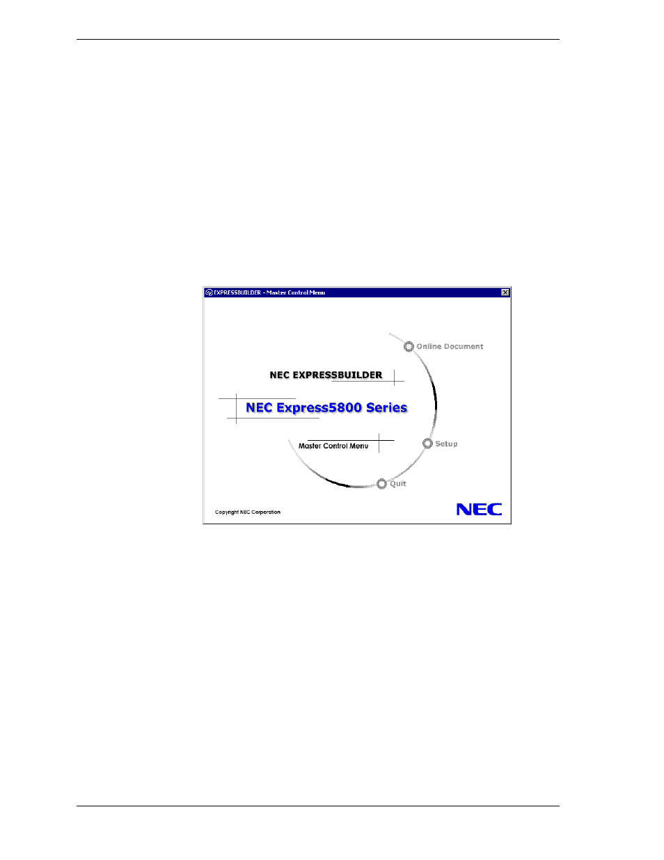 Expressbuilder for windows, Online document | NEC EXPRESS 320Lb User Manual | Page 30 / 39