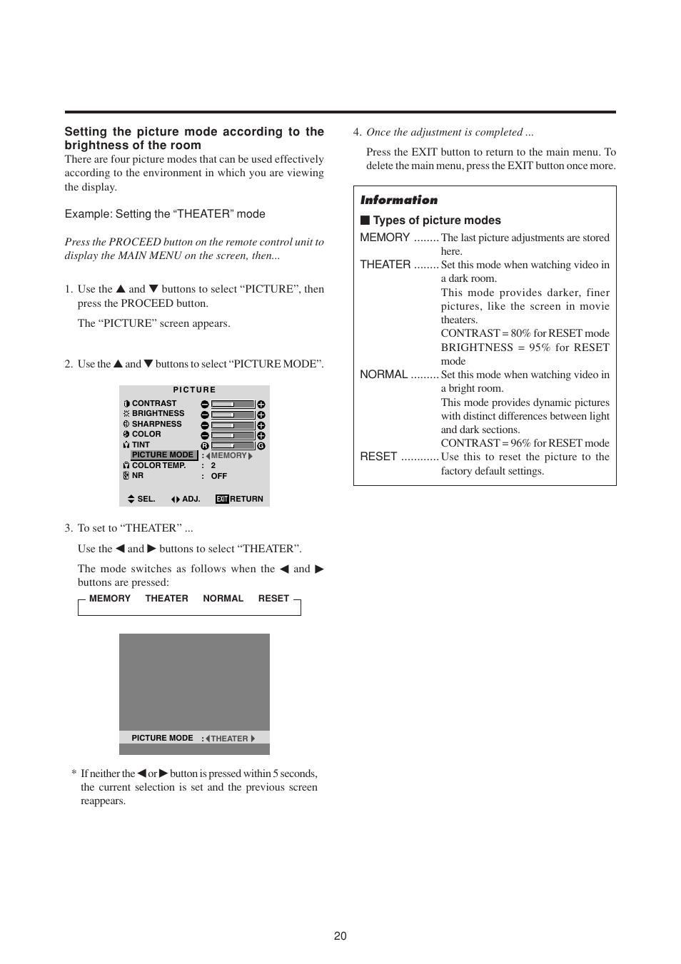 NEC PlasmaSync 50MP1 User Manual | Page 27 / 60