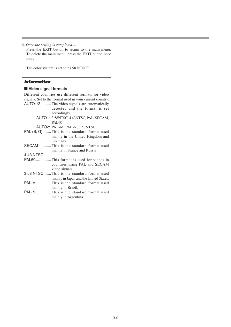 NEC PlasmaSync 50MP1 User Manual | Page 45 / 60