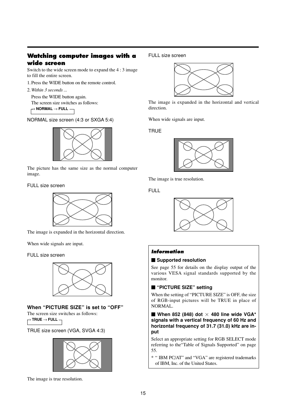 NEC PlasmaSync 50MP2 User Manual | Page 22 / 68