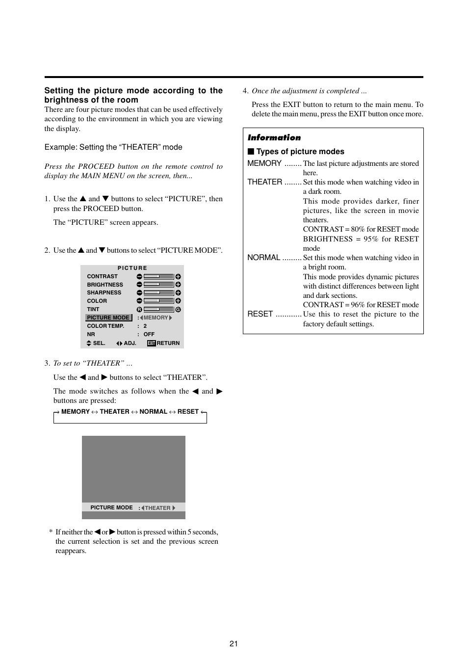 NEC PlasmaSync 50MP2 User Manual | Page 28 / 68