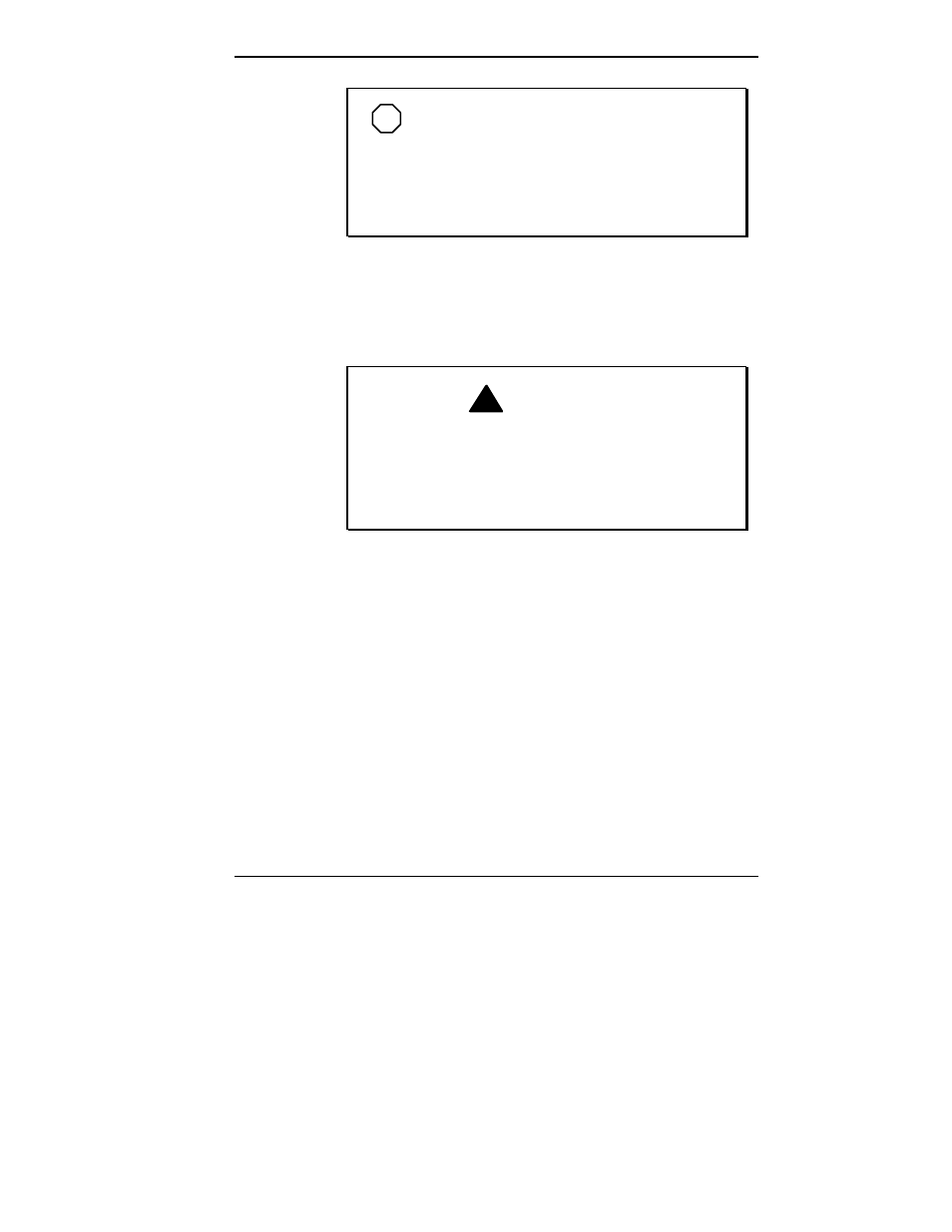 Warning | NEC 750C User Manual | Page 26 / 83