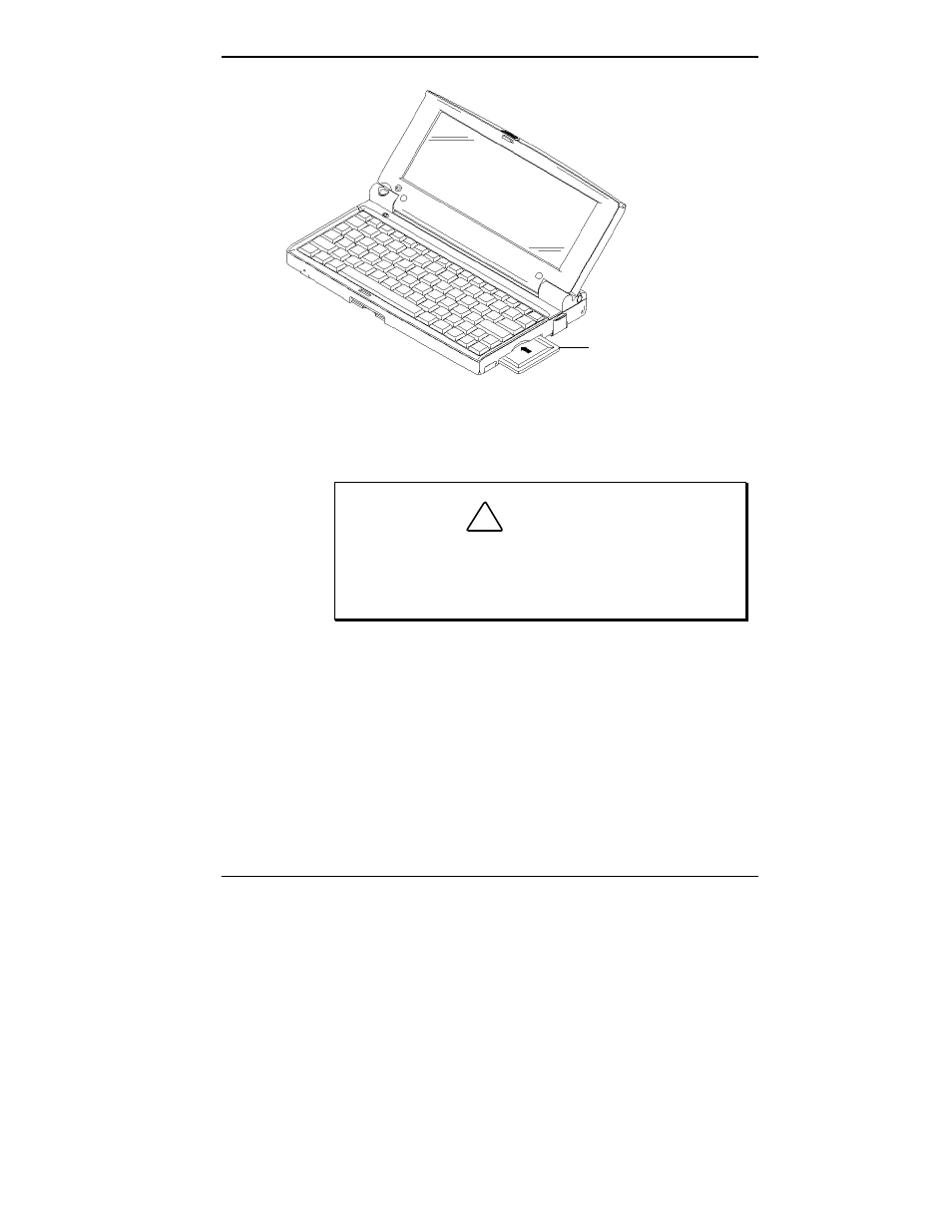 Caution | NEC 750C User Manual | Page 44 / 83