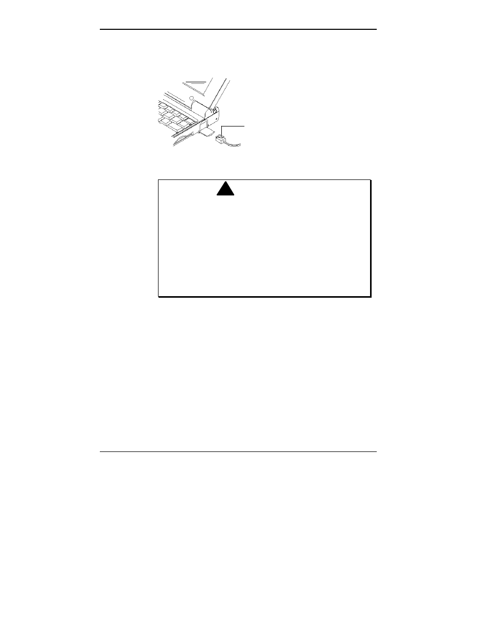 Warning | NEC 750C User Manual | Page 55 / 83