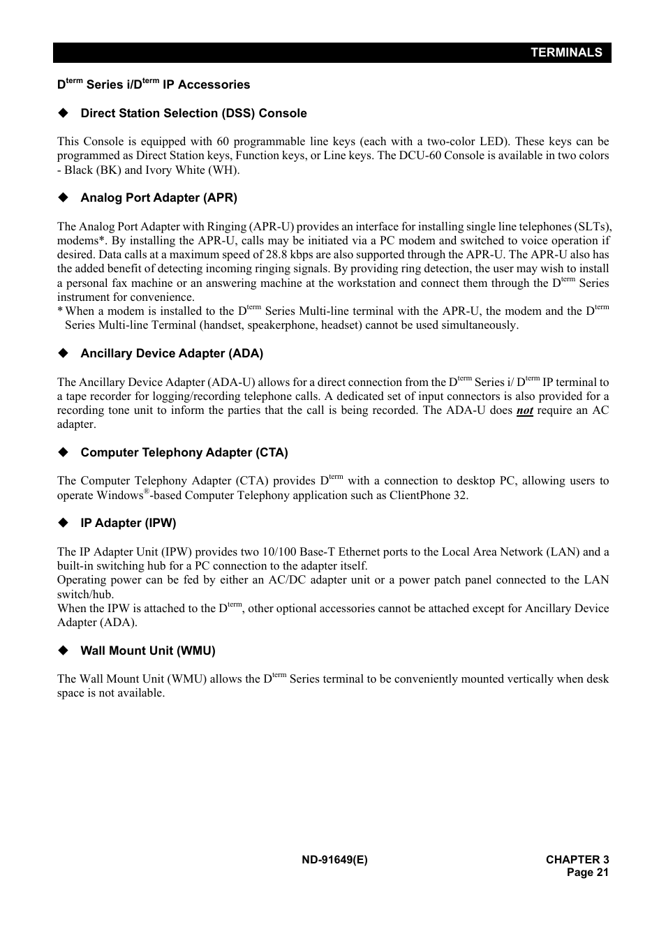 NEC NEAX2000 ND-91649 User Manual | Page 29 / 58