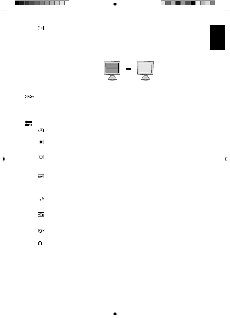 Colour control systems, Tools | NEC LCD1501 User Manual | Page 13 / 118