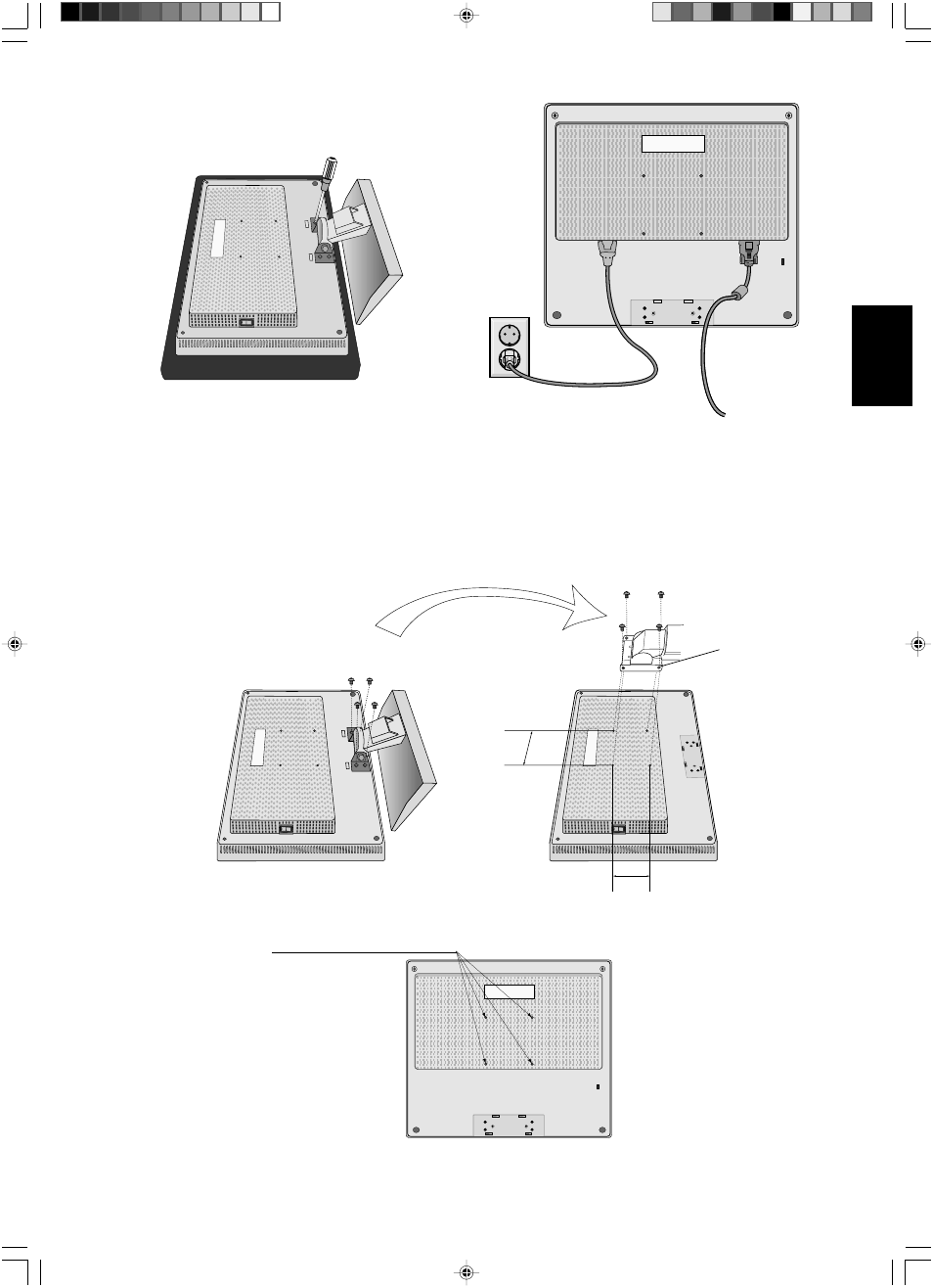 Deutsch, Technische daten | NEC LCD1501 User Manual | Page 31 / 118