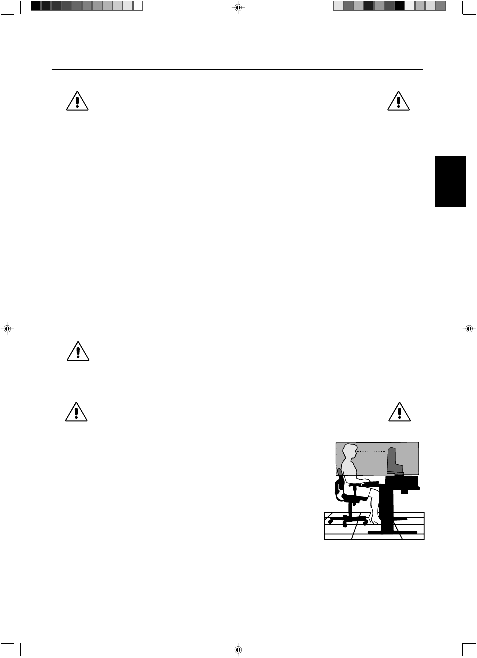 Einsatzempfehlungen, Deutsch | NEC LCD1501 User Manual | Page 35 / 118