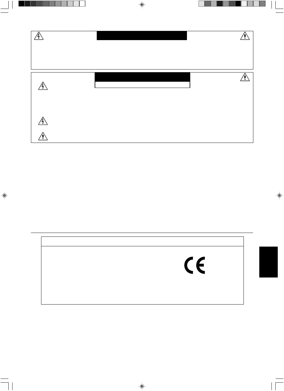 Kennisgeving, Let op, Waarschuwing let op | Nederlands, Kennisgeving van de fabrikant | NEC LCD1501 User Manual | Page 77 / 118