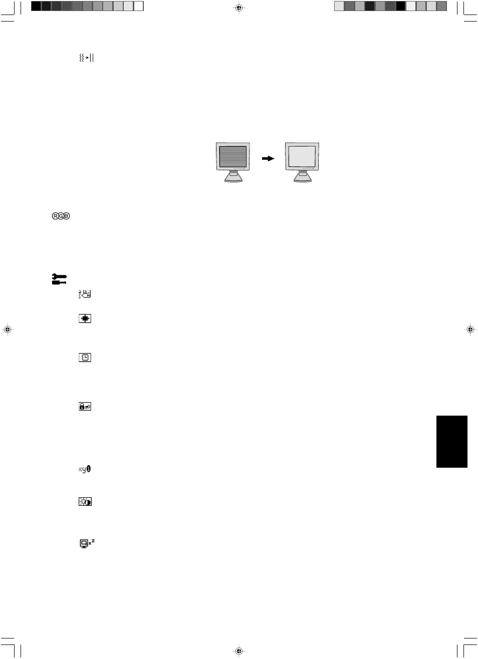 Kleurenbeheersystemen, Hulpmiddelen | NEC LCD1501 User Manual | Page 83 / 118