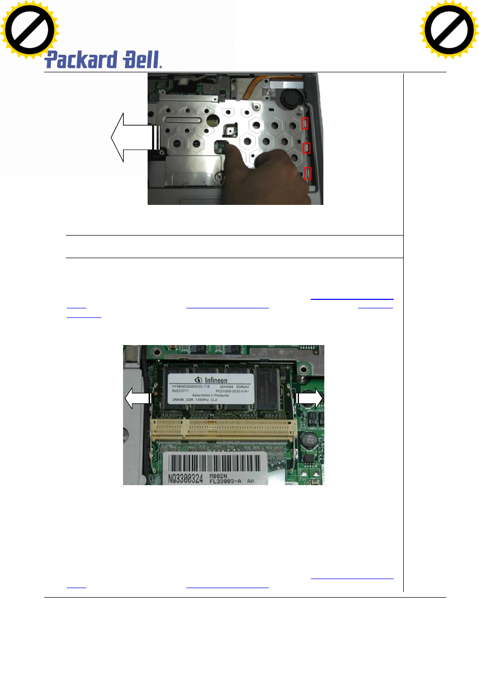 Removing the wireless module, Page 10 | NEC T5 User Manual | Page 10 / 24