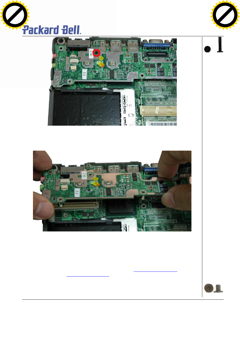 Removing the main board, Page 20, Fig. 31 dc/dc board | Fig. 32 removing the dc/dc board | NEC T5 User Manual | Page 20 / 24