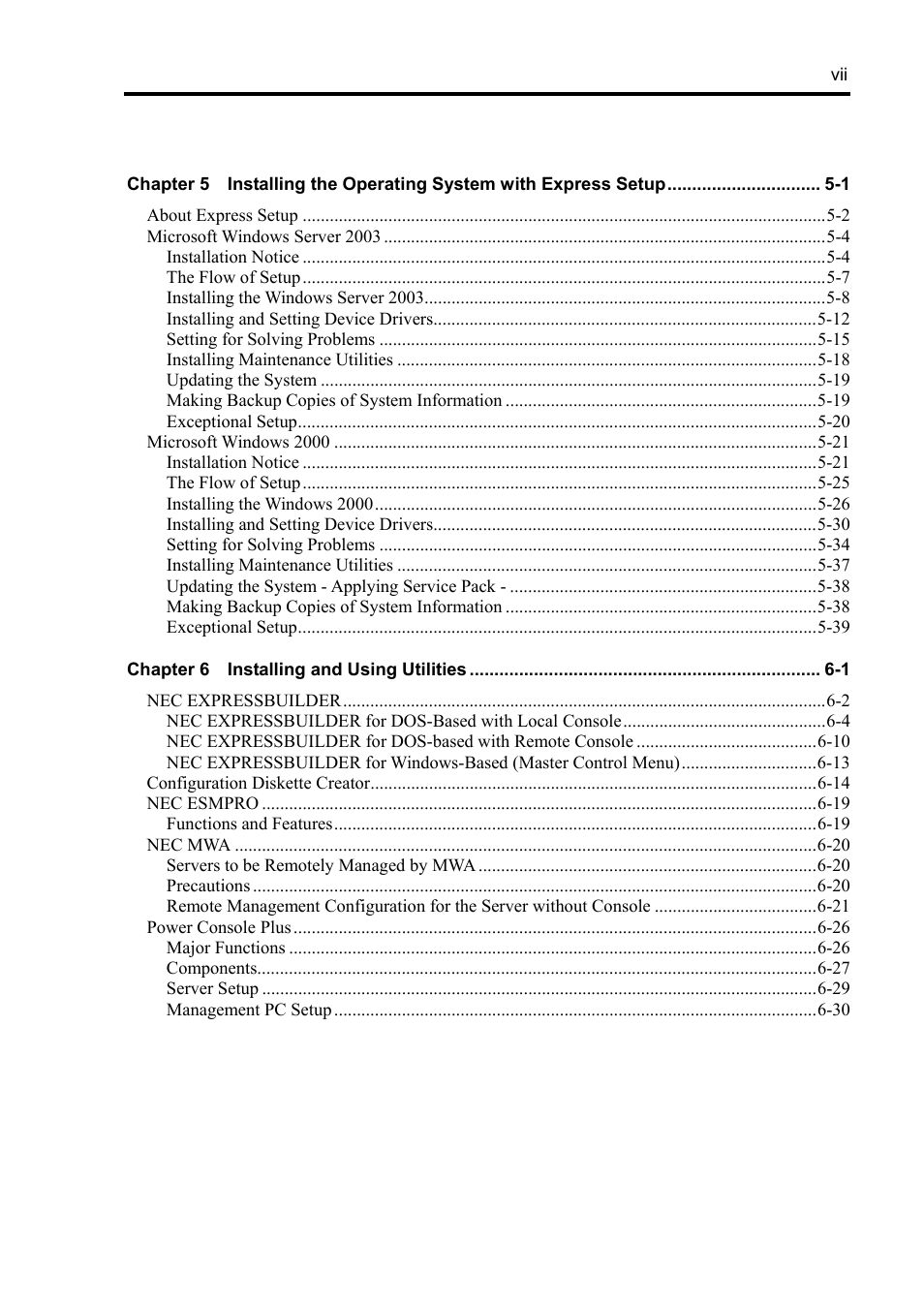 NEC Server 140Rc-4 User Manual | Page 13 / 400