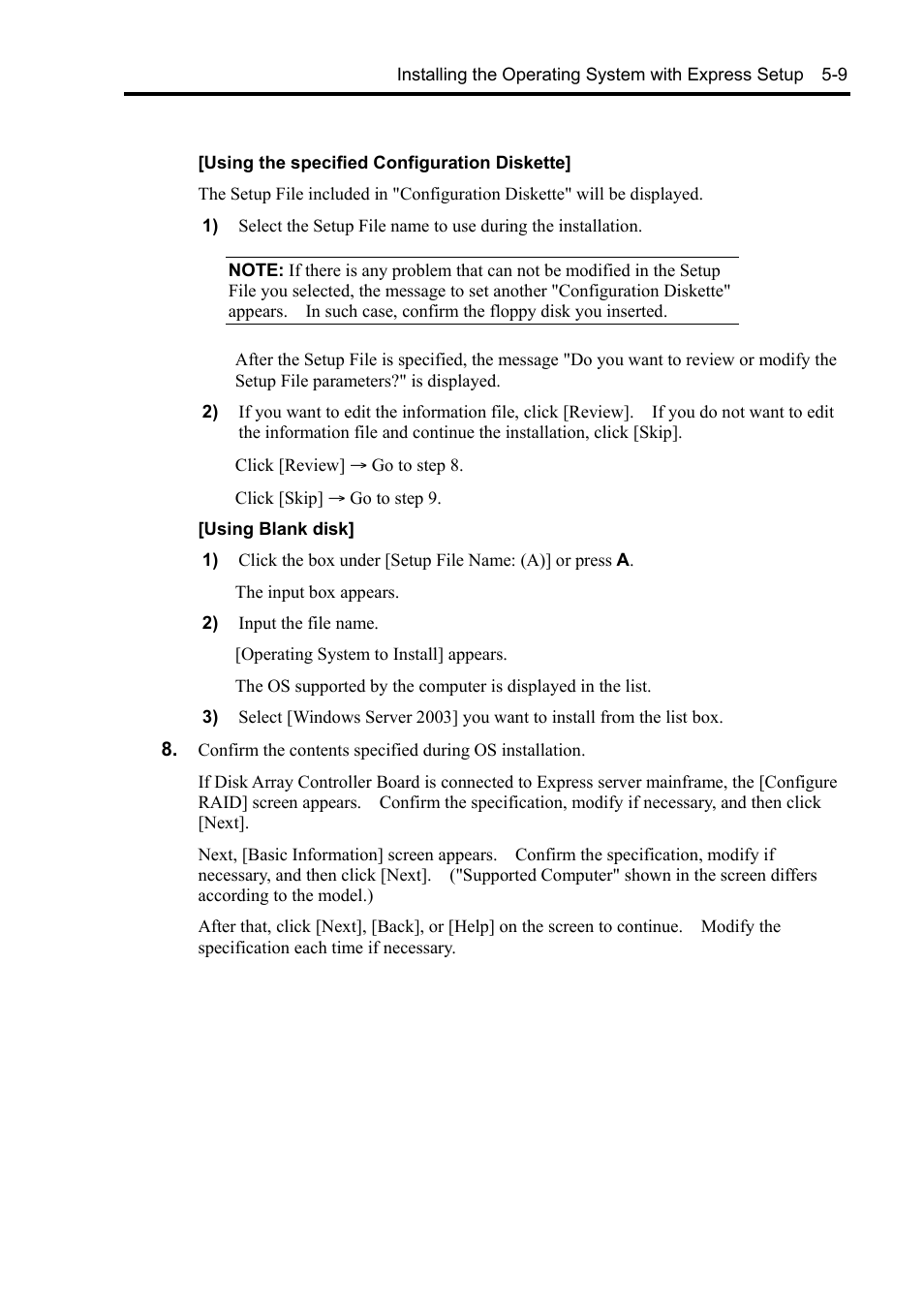 NEC Server 140Rc-4 User Manual | Page 165 / 400