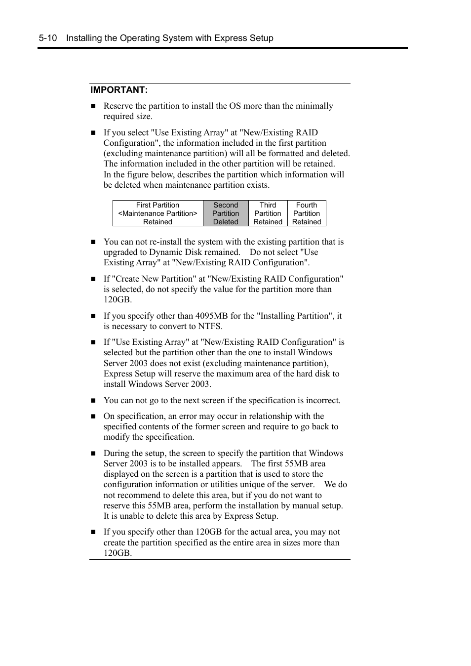 NEC Server 140Rc-4 User Manual | Page 166 / 400