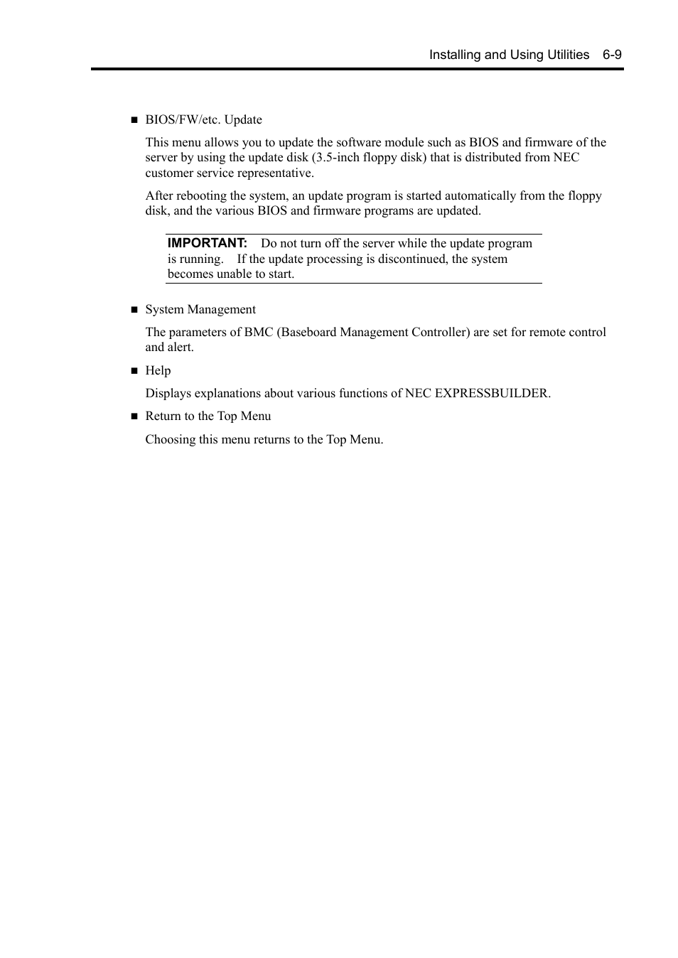 NEC Server 140Rc-4 User Manual | Page 205 / 400