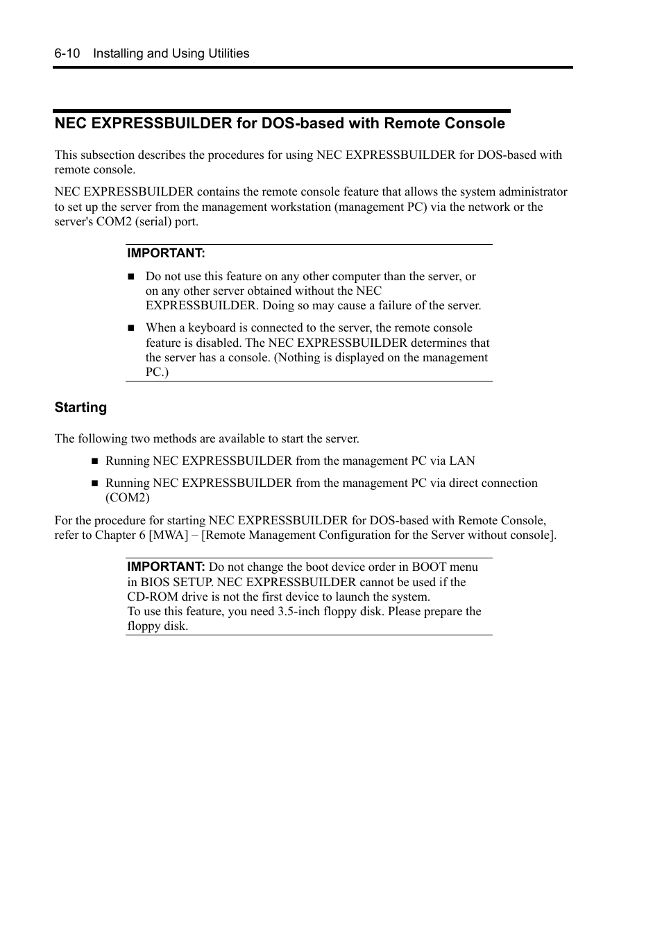 NEC Server 140Rc-4 User Manual | Page 206 / 400