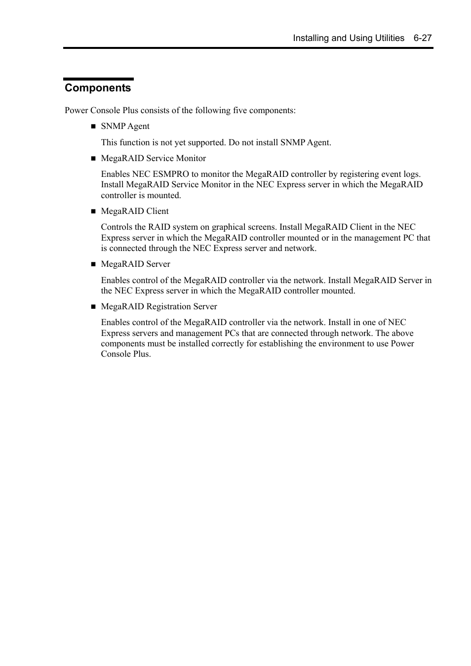 Components | NEC Server 140Rc-4 User Manual | Page 223 / 400