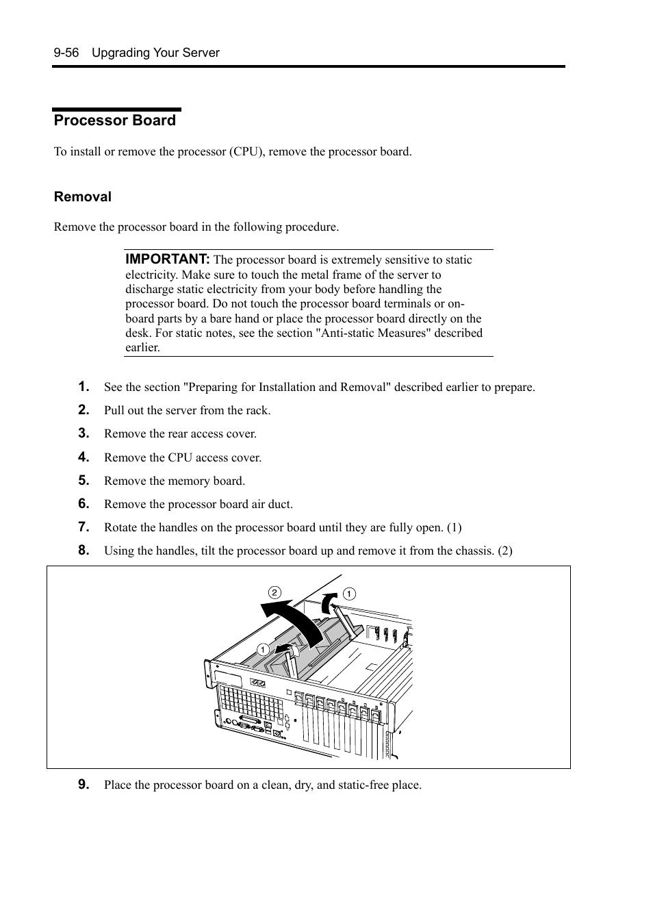 Processor board | NEC Server 140Rc-4 User Manual | Page 342 / 400