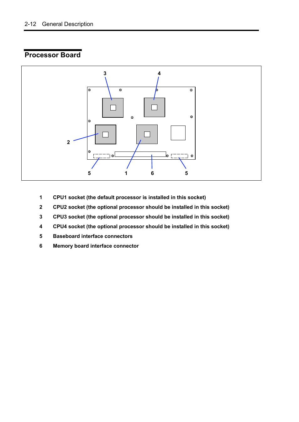 Processor board | NEC Server 140Rc-4 User Manual | Page 46 / 400