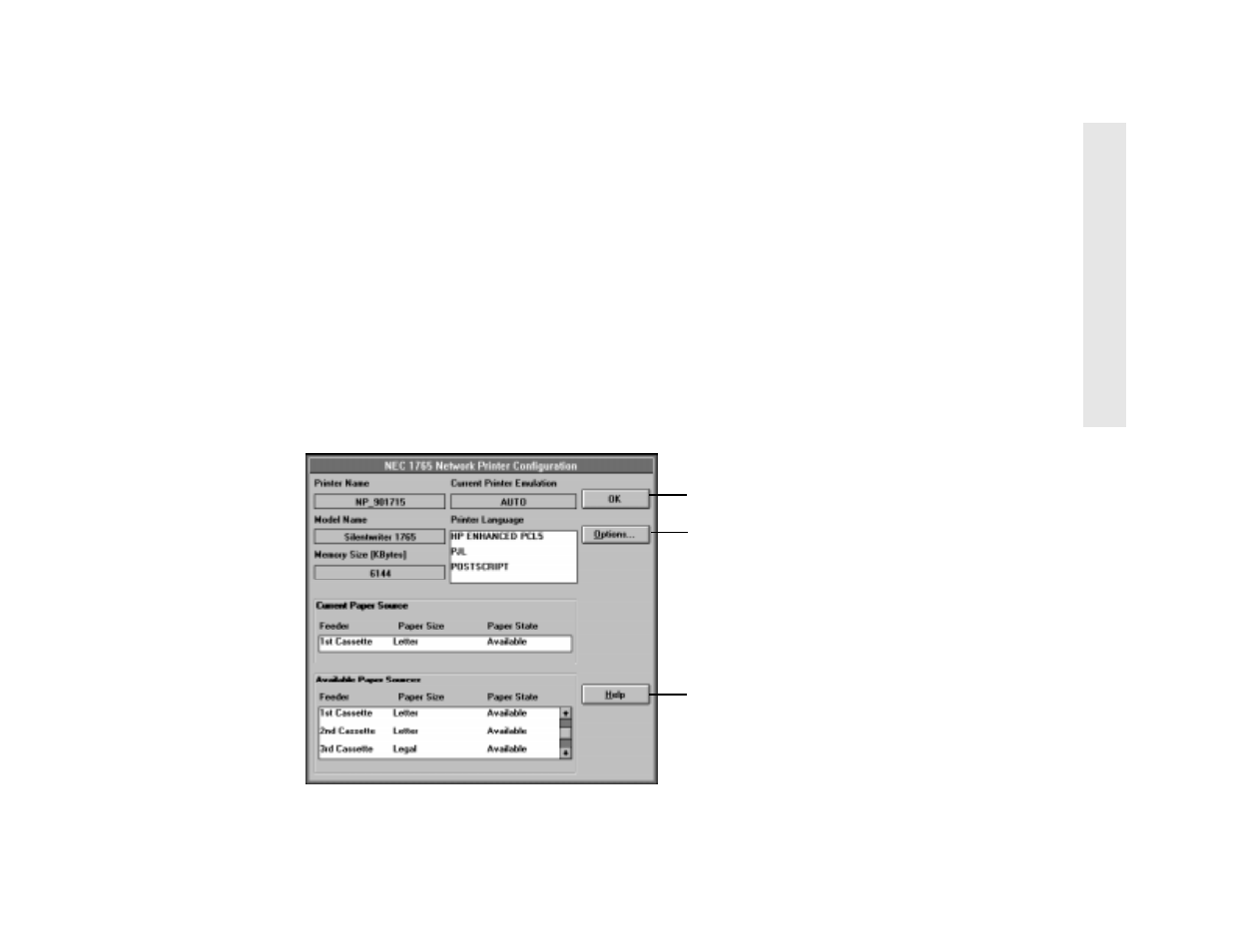 NEC SILENTWRIT 1700 Series User Manual | Page 111 / 196