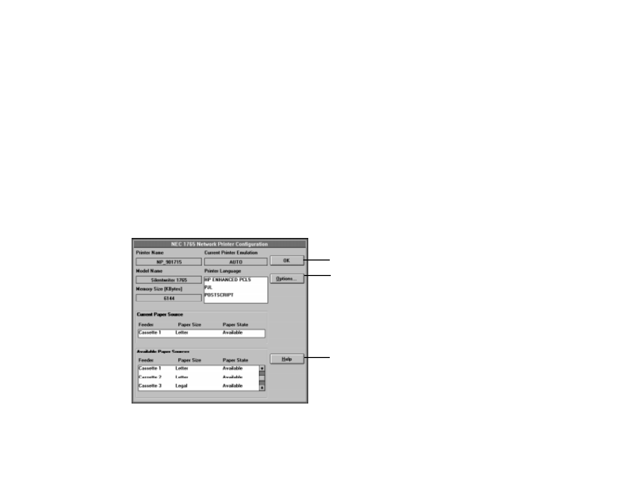 NEC SILENTWRIT 1700 Series User Manual | Page 162 / 196