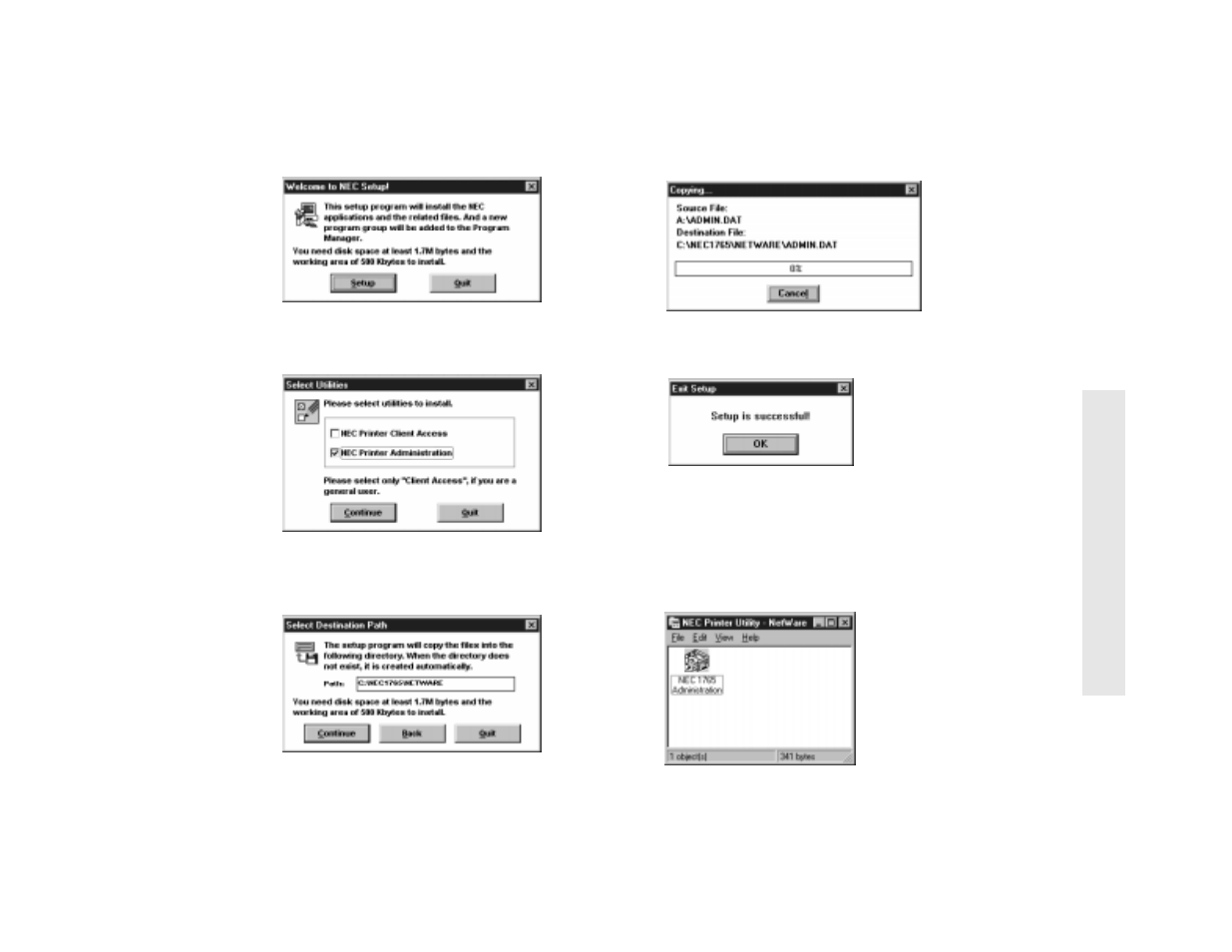 NEC SILENTWRIT 1700 Series User Manual | Page 39 / 196