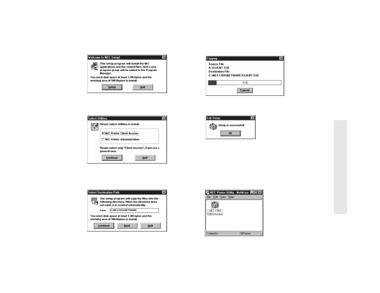 NEC SILENTWRIT 1700 Series User Manual | Page 41 / 196