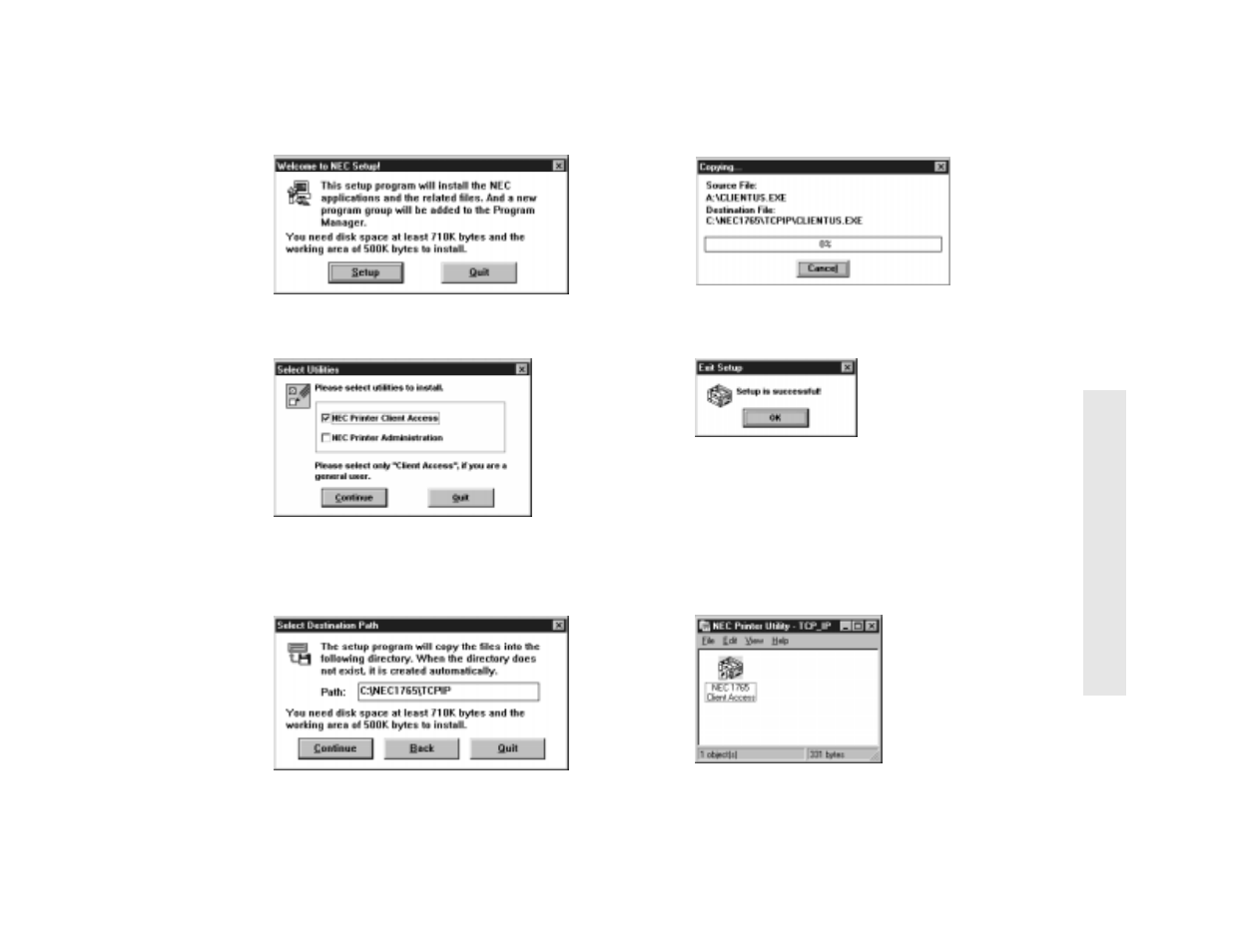 NEC SILENTWRIT 1700 Series User Manual | Page 47 / 196