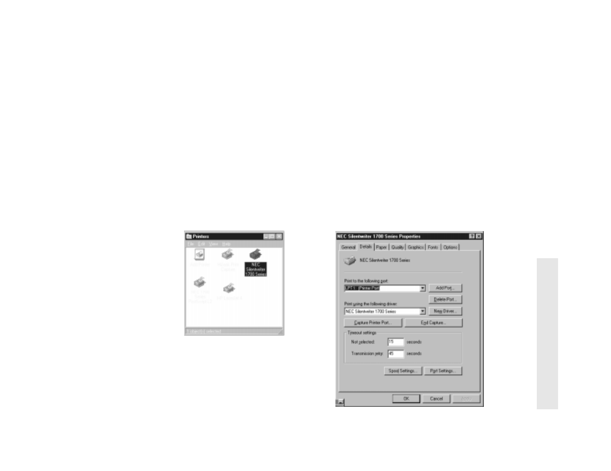 NEC SILENTWRIT 1700 Series User Manual | Page 71 / 196