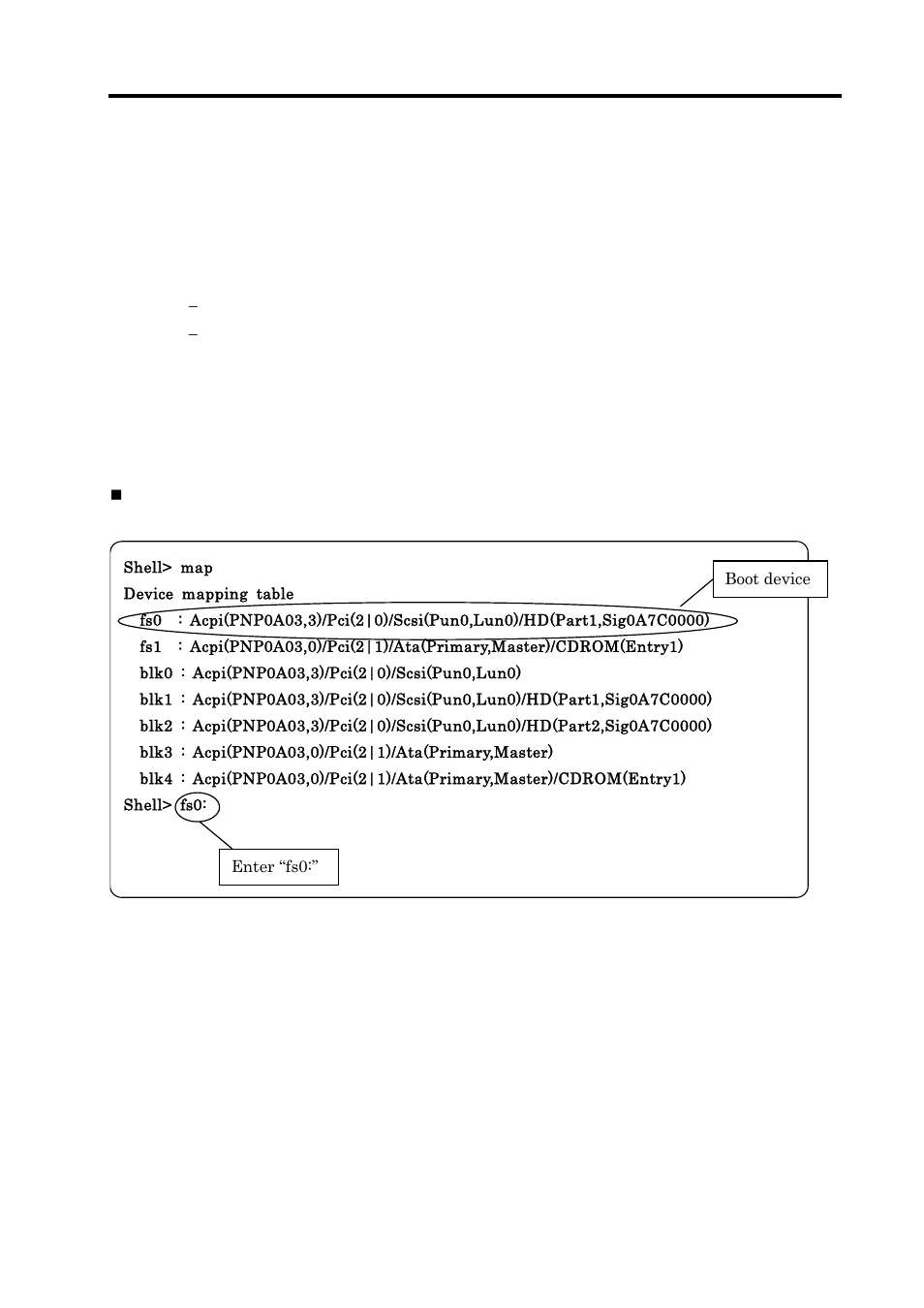Os boot from efi shell | NEC NX7700i/5040H-32 User Manual | Page 148 / 170