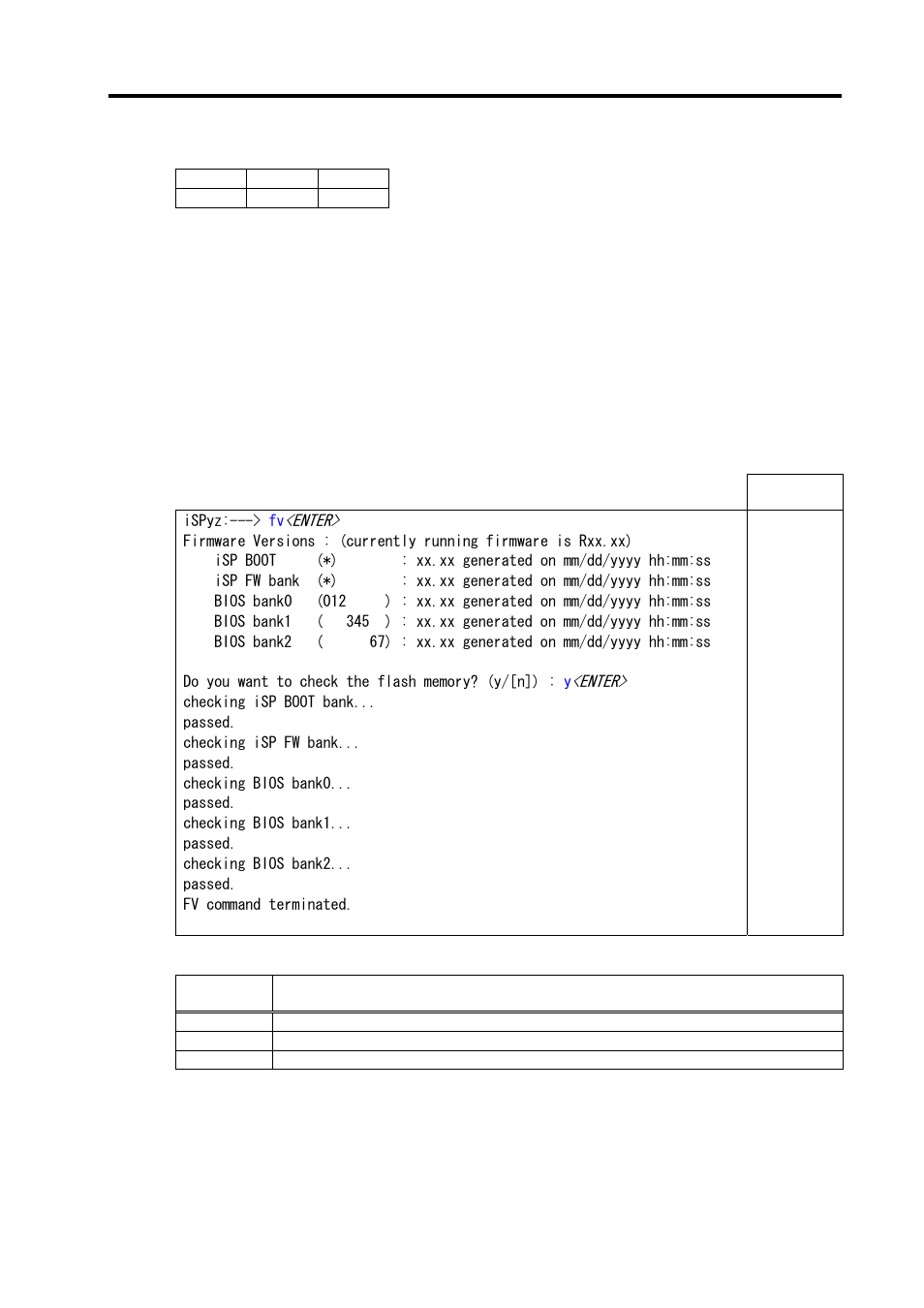 Fv (firmware versions) | NEC NX7700i/5040H-32 User Manual | Page 83 / 170