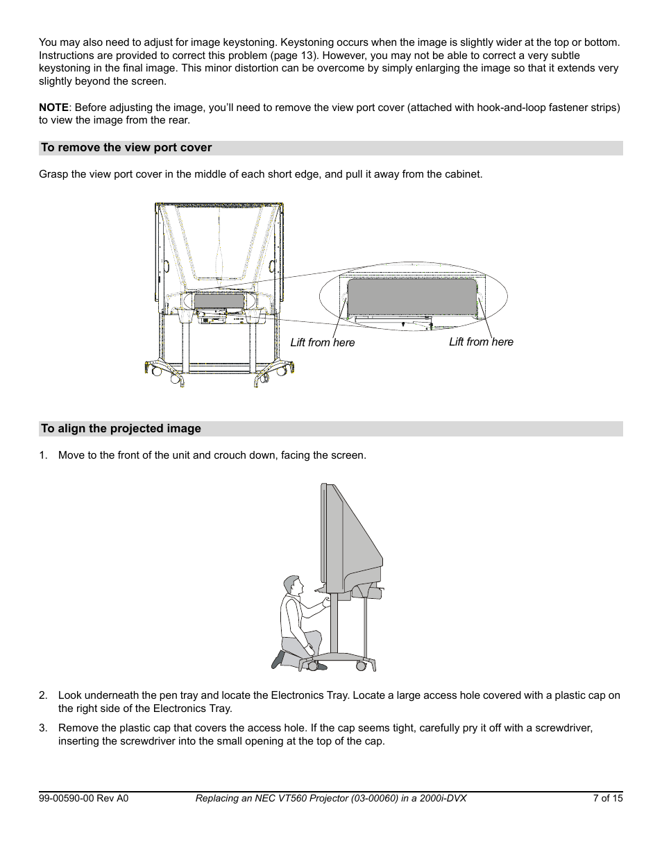 NEC Projector VT560 User Manual | Page 7 / 15