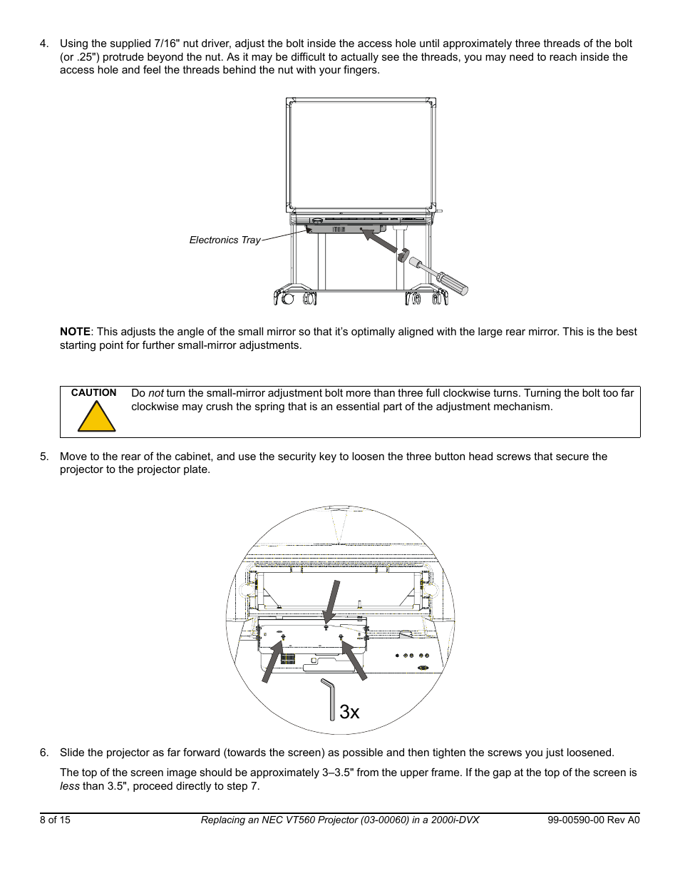 NEC Projector VT560 User Manual | Page 8 / 15