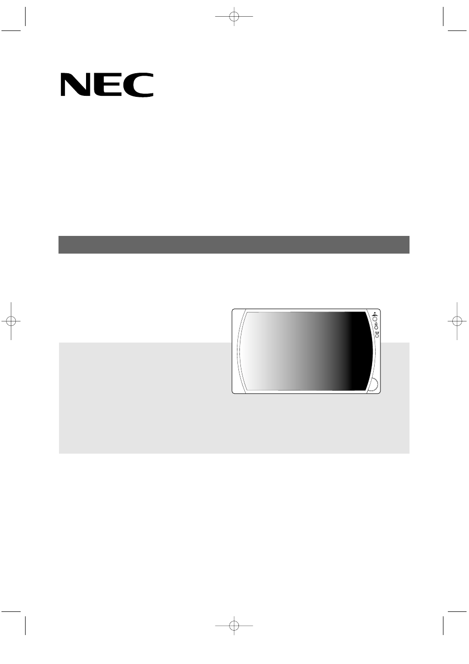 NEC N924P User Manual | 35 pages