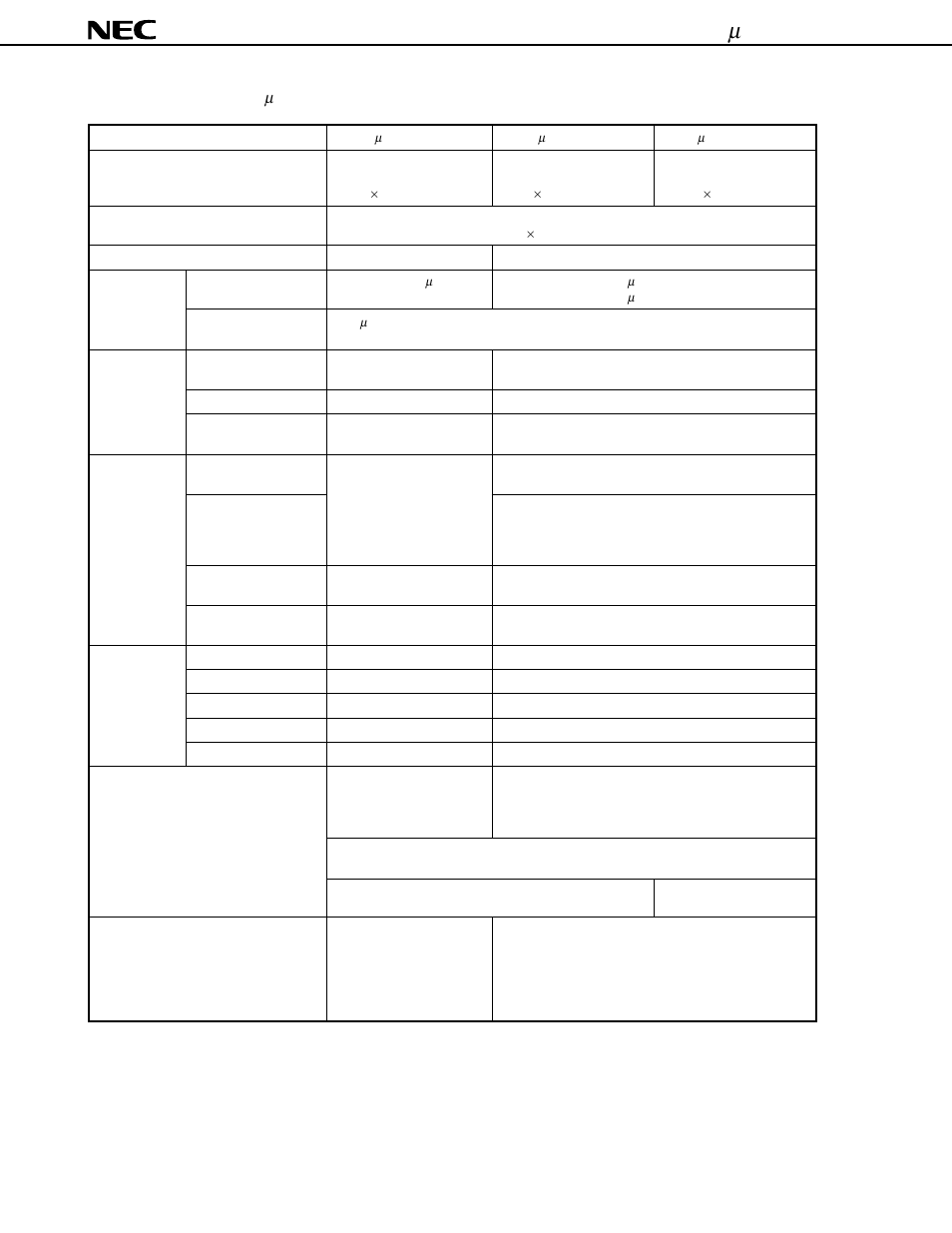 NEC uPD75P3116 User Manual | Page 54 / 70