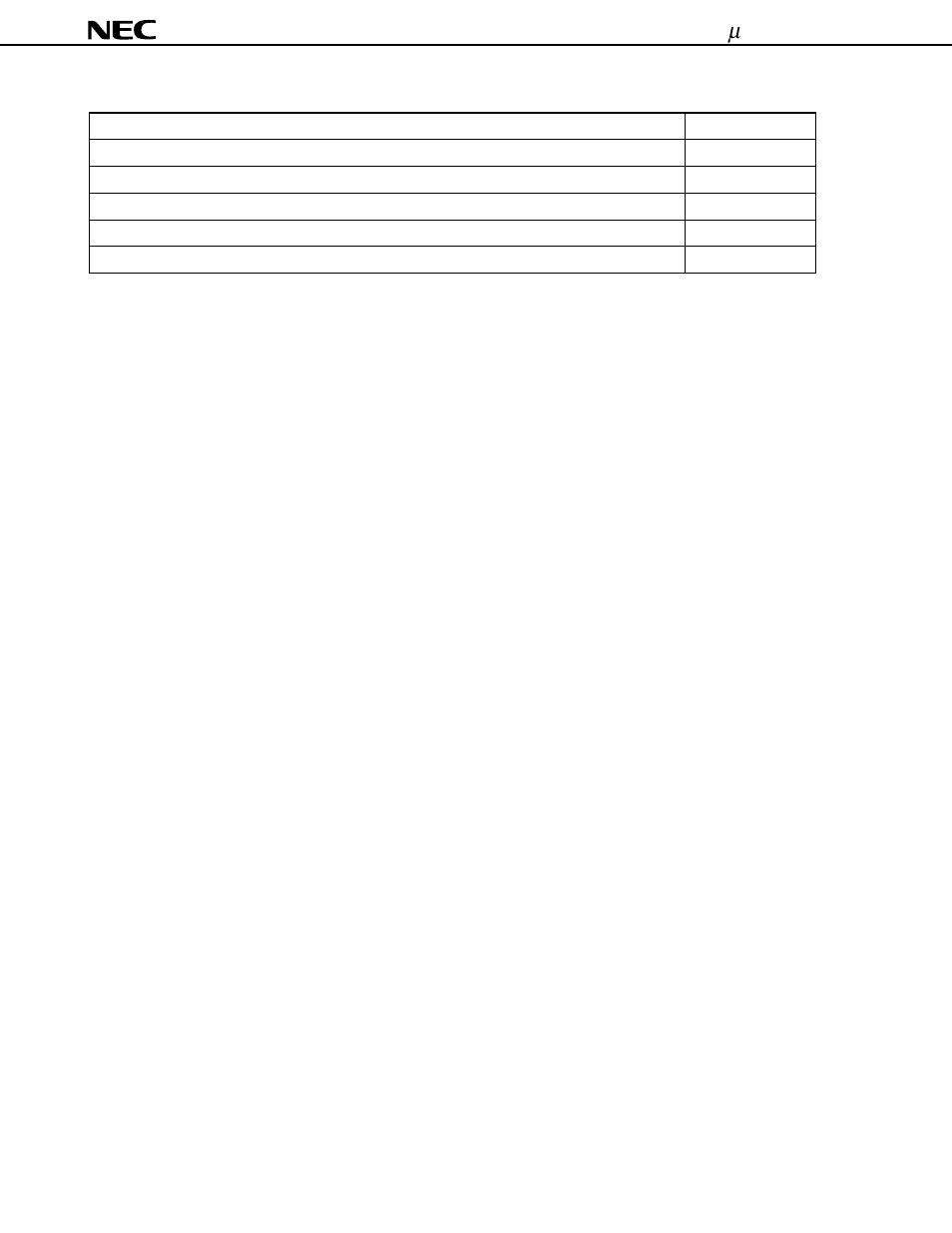 NEC uPD75P3116 User Manual | Page 66 / 70