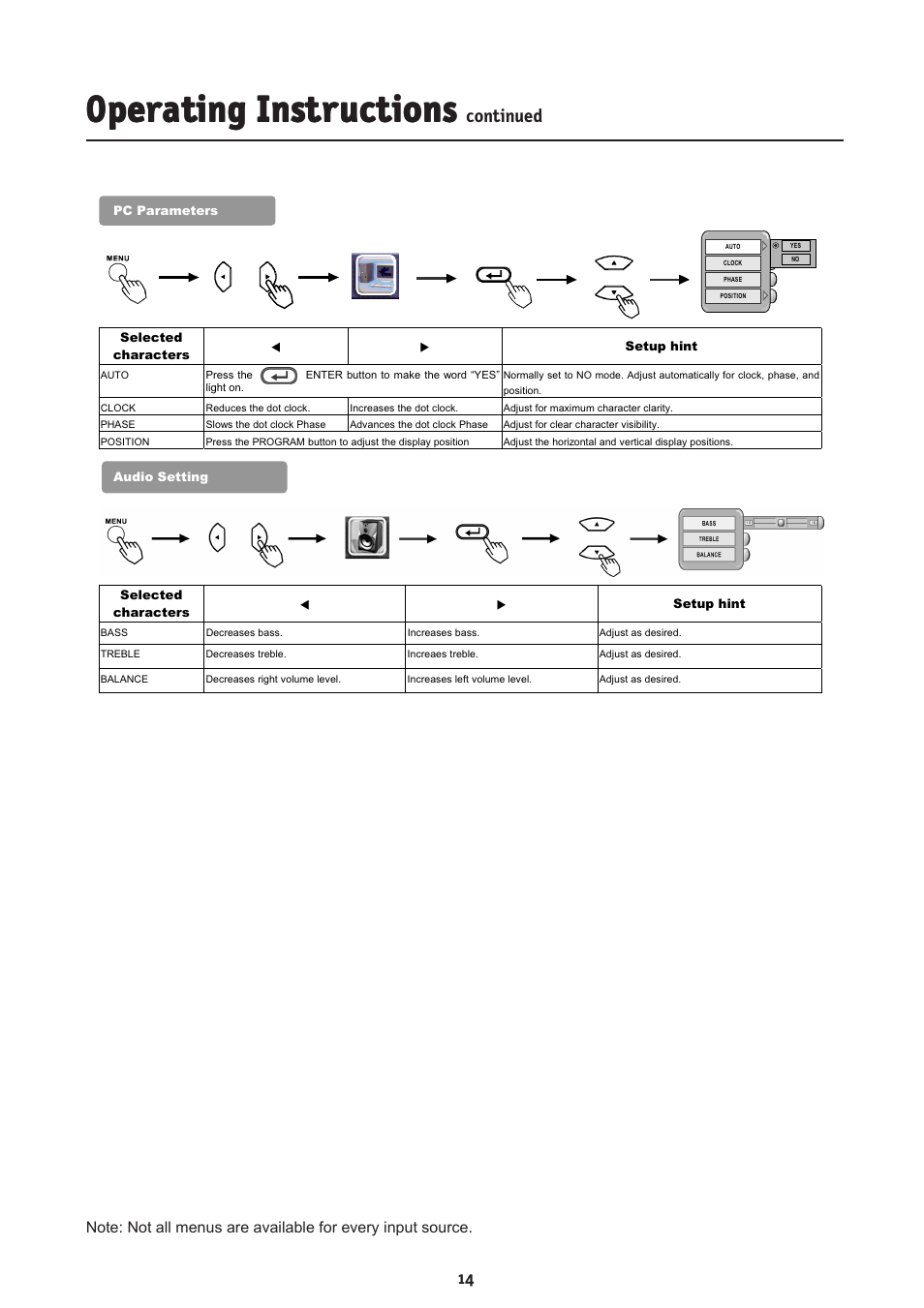 NEC MultiSync LCD2335WXM User Manual | Page 16 / 41