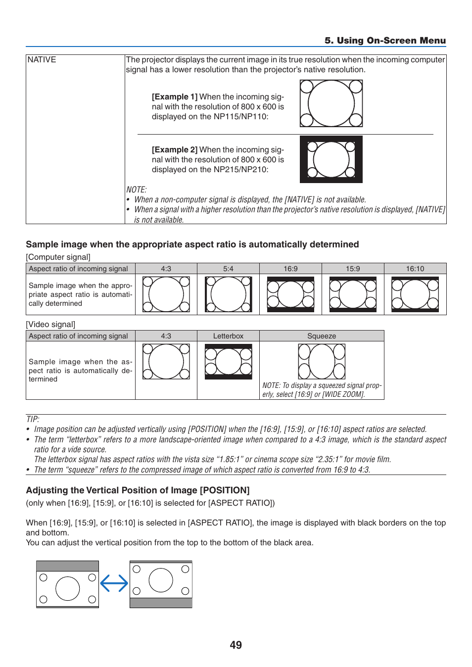 NEC NP110 User Manual | Page 58 / 92