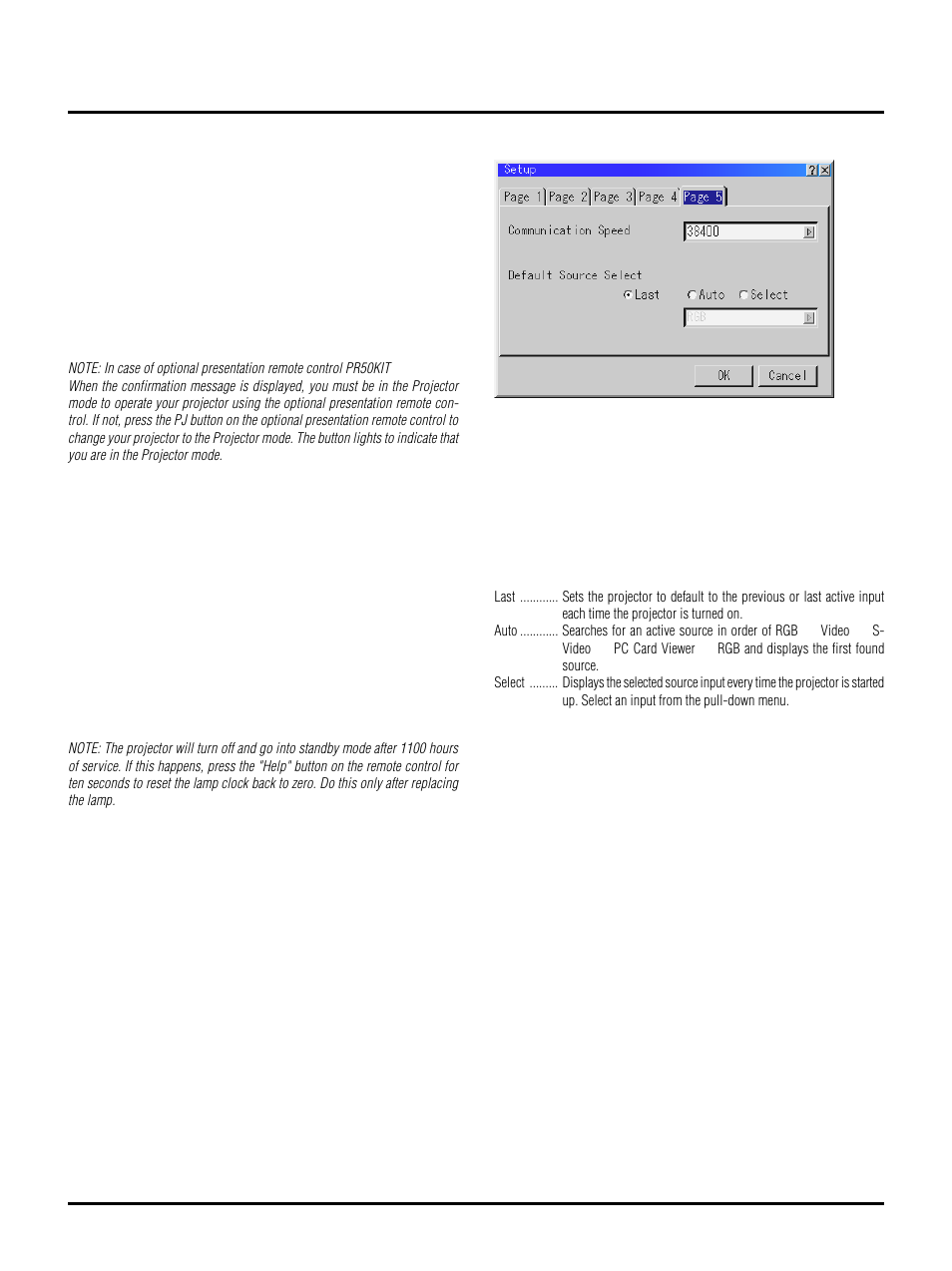 NEC LT150 User Manual | Page 42 / 59