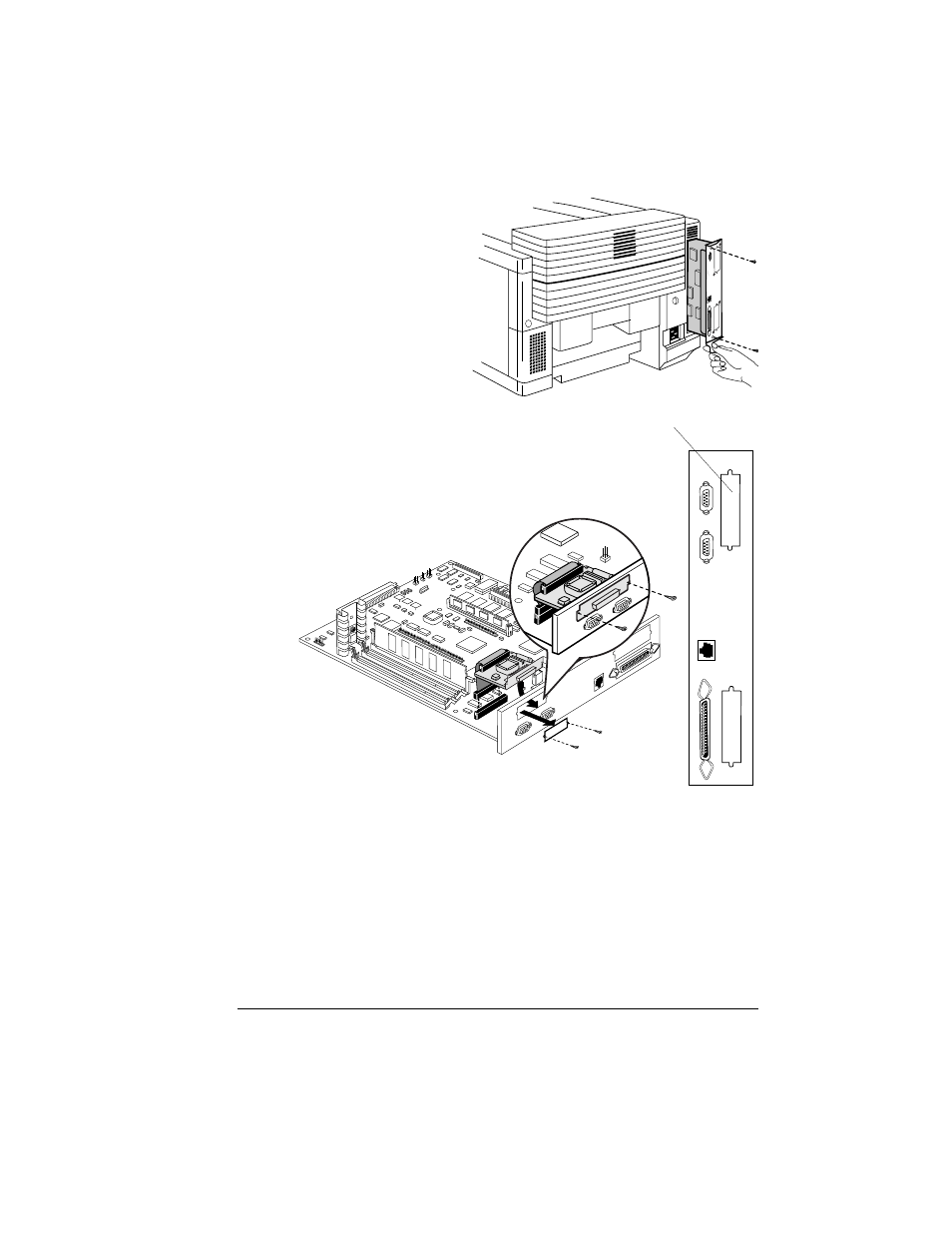 Scsi interface 147 | NEC MAGICOLOR 6110 User Manual | Page 149 / 216