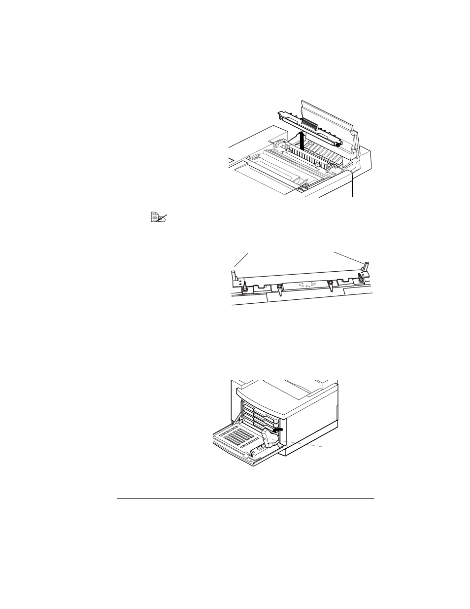 Change the waste toner bottle, Change the waste toner bottle 169, Change the waste toner bottle 1 | NEC MAGICOLOR 6110 User Manual | Page 171 / 216