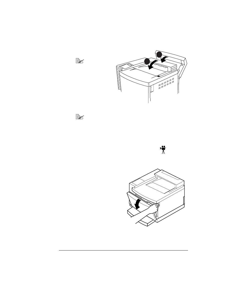 Replacing the waste toner bottle, Replacing the waste toner bottle 25 | NEC MAGICOLOR 6110 User Manual | Page 27 / 216