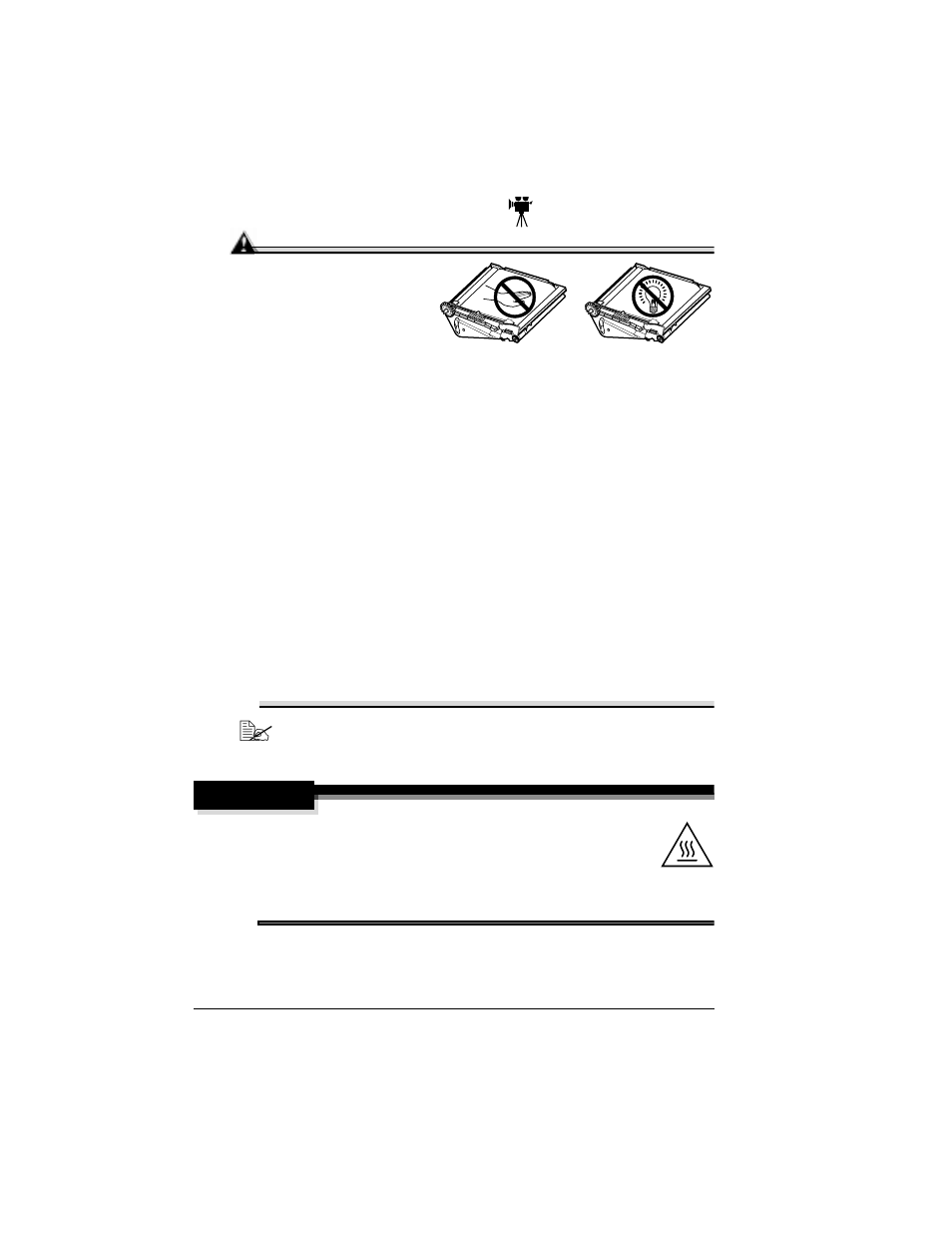 Cleaning the opc belt cartridge, Warning | NEC MAGICOLOR 6110 User Manual | Page 62 / 216